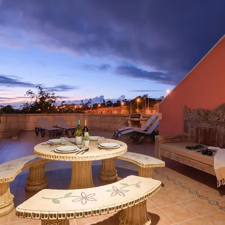 3 Bed With 3 En-Suite Bath Half Open Villa, Airco And Perfect Wifi Costa Adeje (Tenerife)